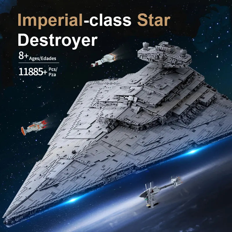Star Wars Imperialer Zerstörer +11885 Stück.
