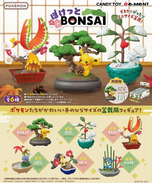 Scatola casuale con figure Pokemon Bonsai
