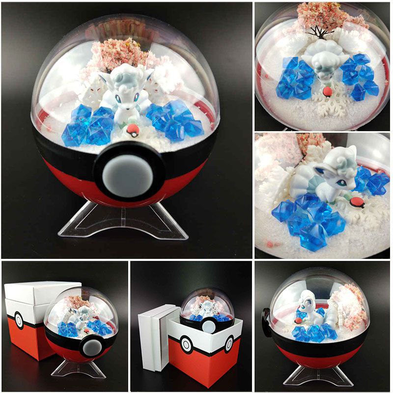 Pokémon Pokeball con bioma e confezione regalo