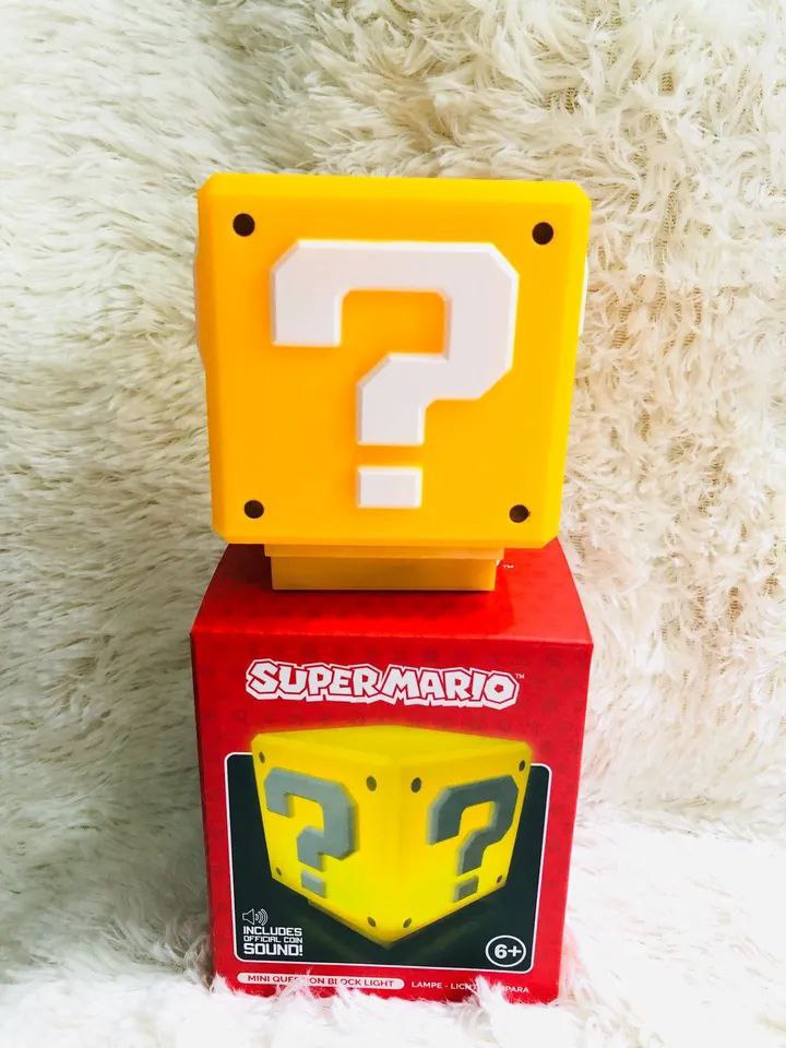 Lampara Super Mario Bros 10 cm